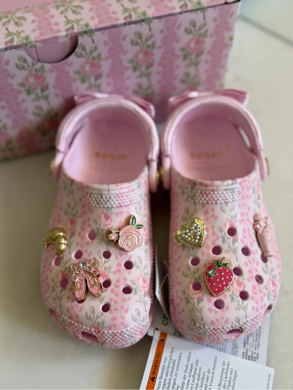 Crocs loveshackfancy for girls